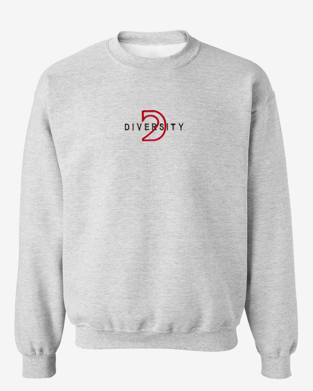 Grey & Red Crewneck